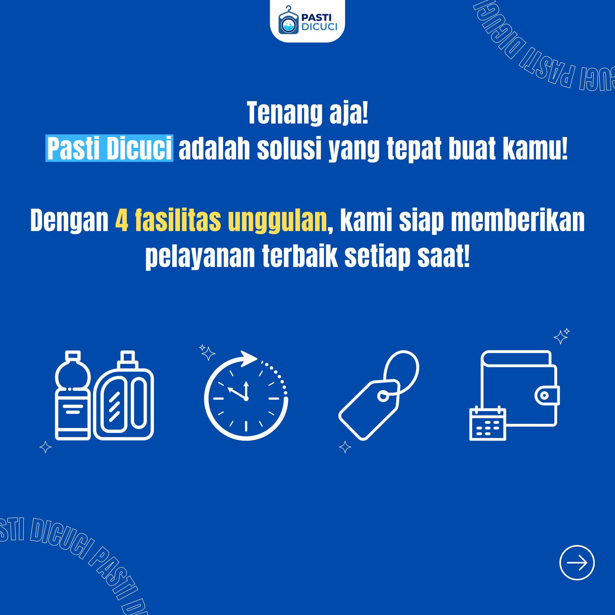 Kamu Fokus Kerja Aja, Biar Kami yang Cucikan Pakaianmu!😉