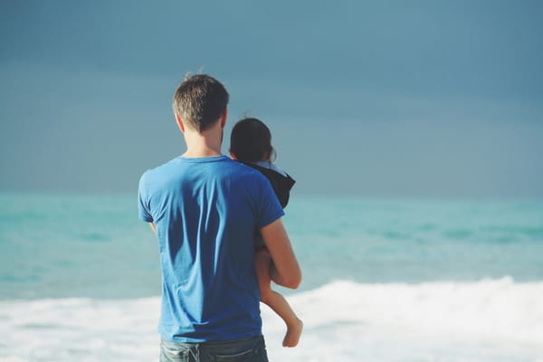 Foto Ayah dan Anak